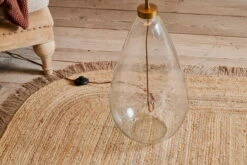 Baba Recycled Glass Floor Lamp - Clear -furniture Sales Store nkuku baba recycled glass floor lamp clear 5055672419112 32809544417456