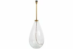 Baba Recycled Glass Floor Lamp - Clear -furniture Sales Store nkuku baba recycled glass floor lamp clear 5055672419112 32809544745136