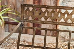Bahula Decoartive Iron Bench -furniture Sales Store nkuku bahula decoartive iron bench 5055672413813 31254927671472