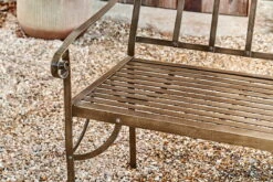 Bahula Decoartive Iron Bench -furniture Sales Store nkuku bahula decoartive iron bench 5055672413813 31254927737008