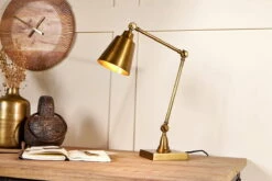 Bakir Metal Task Desk Lamp - Antique Brass 17 Bakir Metal Task Desk Lamp - Antique Brass -furniture Sales Store nkuku bakir metal task desk lamp antique brass 5055672419013 32809546154160