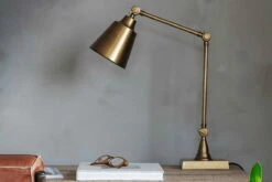 Bakir Metal Task Desk Lamp - Antique Brass 16 Bakir Metal Task Desk Lamp - Antique Brass -furniture Sales Store nkuku bakir metal task desk lamp antique brass 5055672419013 32809546219696