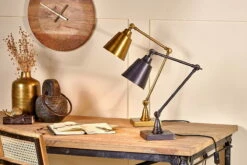 Bakir Metal Task Desk Lamp - Antique Bronze -furniture Sales Store nkuku bakir metal task desk lamp antique bronze 5055672419020 32809547956400