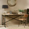 Benia Iron & Reclaimed Wood Desk 1 Benia Iron & Reclaimed Wood Desk -furniture Sales Store nkuku benia iron reclaimed wood desk 5055672415305 31977022390448