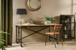 Benia Iron & Reclaimed Wood Desk