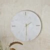Besa Marble Clock - White 2 Besa Marble Clock - White -furniture Sales Store nkuku besa marble clock white 5055672495994 29333038661808