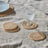Braided Hemp Coasters - Natural (Set Of 4) 2 Braided Hemp Coasters - Natural (Set Of 4) -furniture Sales Store nkuku braided hemp coasters natural set of 4 5055672405412 29296047849648
