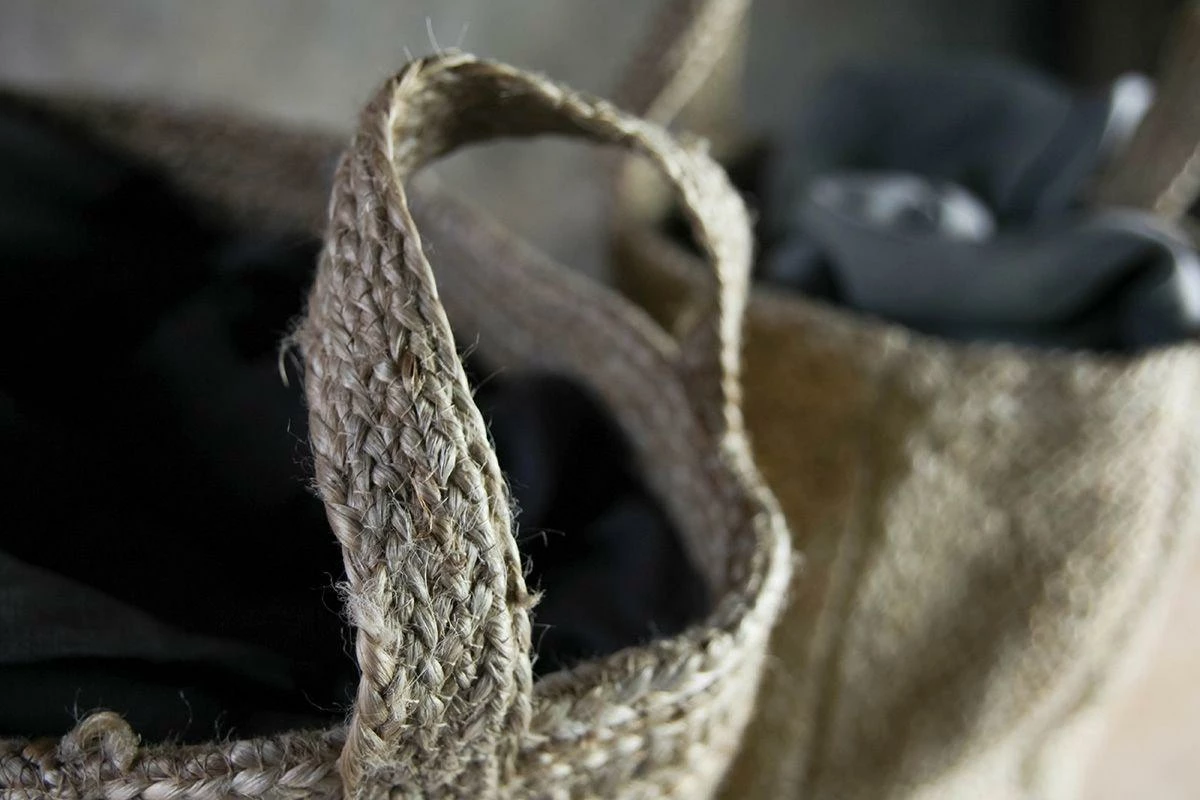 Braided Hemp Storage Basket - Natural 5 Braided Hemp Storage Basket - Natural - Image 3