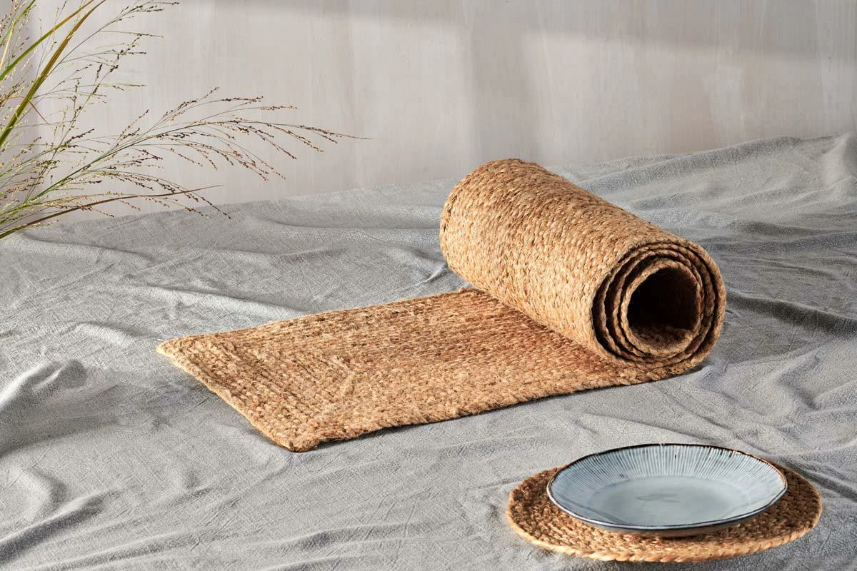 Braided Hemp Table Runner 4 Braided Hemp Table Runner - Image 2