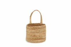 Chapad Hemp Wide Wall Hung Basket -furniture Sales Store nkuku chapad hemp wide wall hung basket 31010505326768