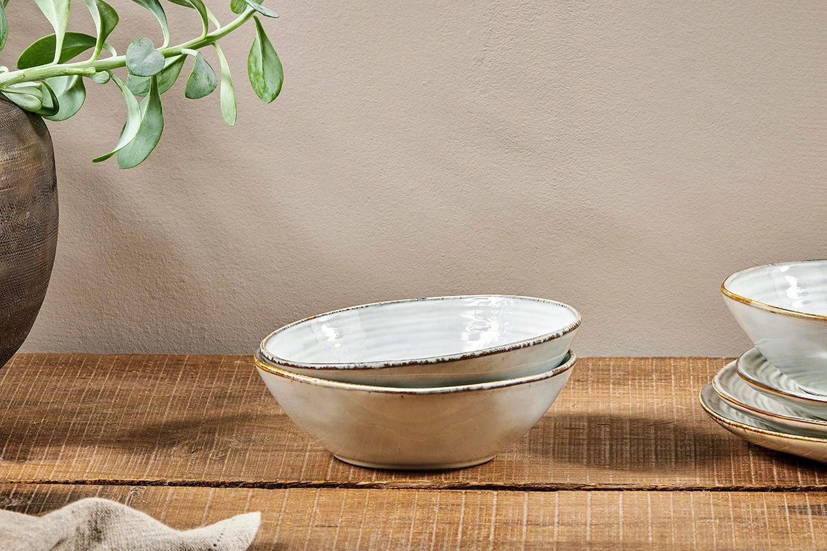 Dhanuk Ceramic Cereal Bowl - Cream 4 Dhanuk Ceramic Cereal Bowl - Cream - Image 2
