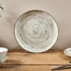 Dhanuk Ceramic Dinner Plate - Cream -furniture Sales Store nkuku dhanuk dinner plate cream 5055672420378 32809566634160