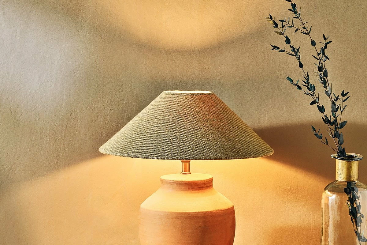 Dia Jute Lampshade Empire - Natural - Medium 3 Dia Jute Lampshade Empire - Natural - Medium