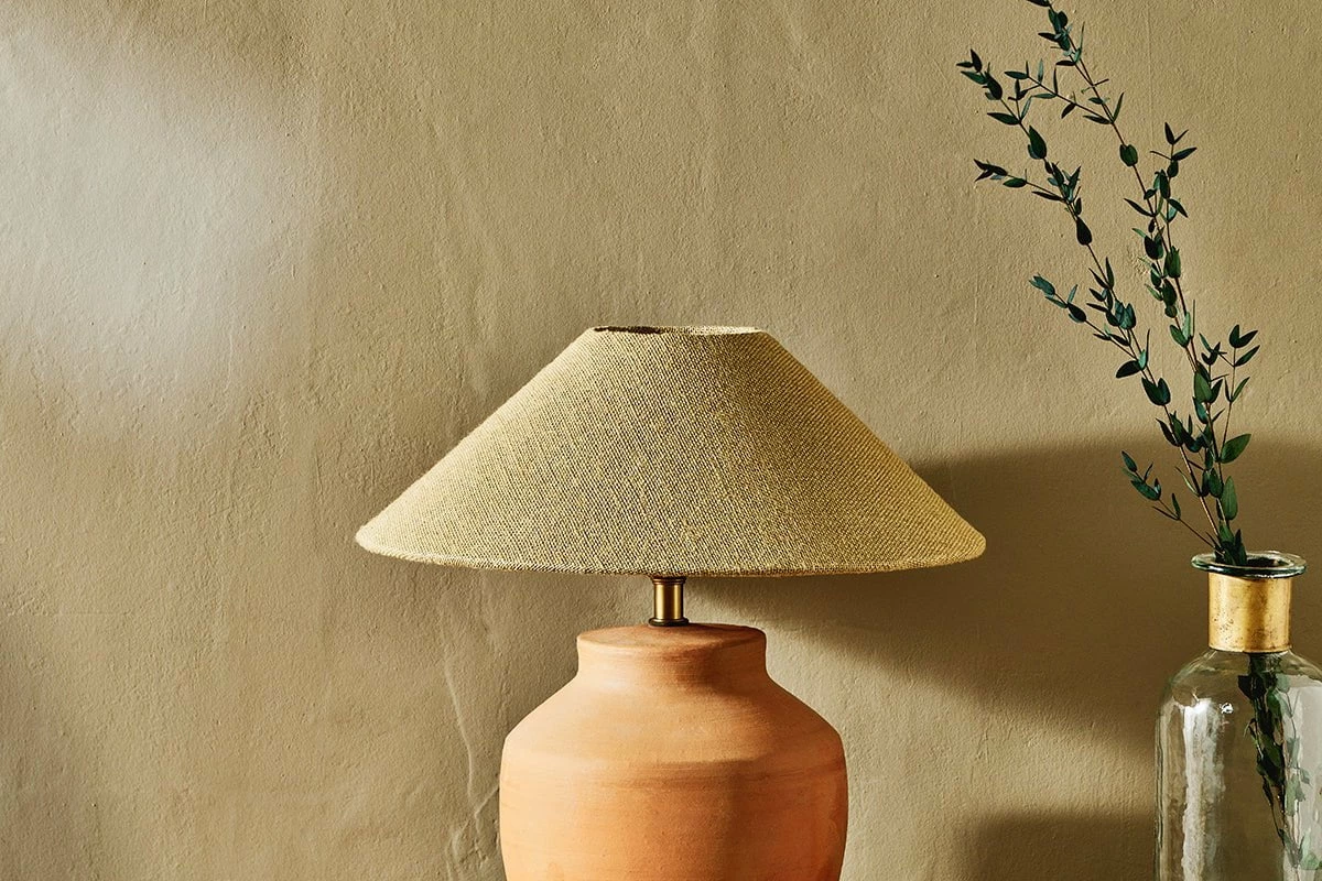 Dia Jute Lampshade Empire - Natural - Medium 4 Dia Jute Lampshade Empire - Natural - Medium - Image 2