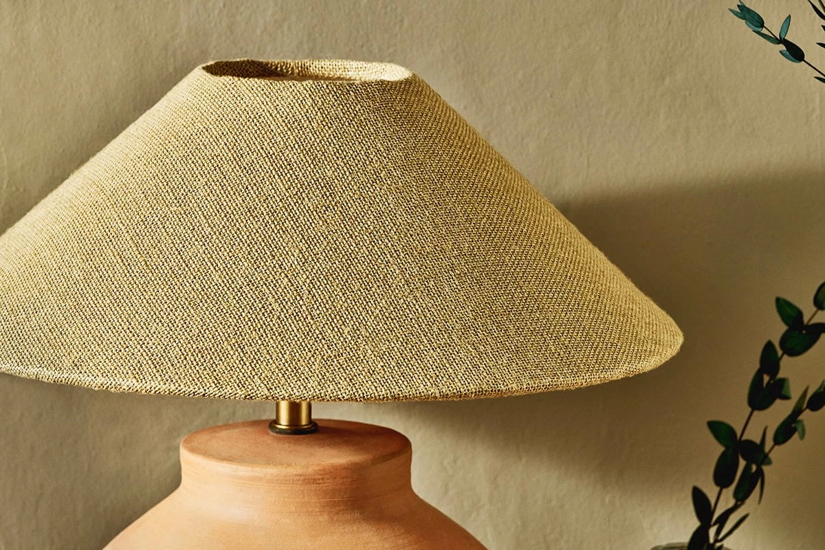 Dia Jute Lampshade Empire - Natural - Medium 5 Dia Jute Lampshade Empire - Natural - Medium - Image 3