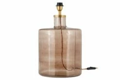 Edina Recycled Glass Table Lamp - Smoke Brown - Large 13 Edina Recycled Glass Table Lamp - Smoke Brown - Large -furniture Sales Store nkuku edina recycled glass table lamp smoke brown large 5055672419587 32810145874096