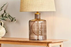 Edina Recycled Glass Table Lamp - Smoke Brown - Large 12 Edina Recycled Glass Table Lamp - Smoke Brown - Large -furniture Sales Store nkuku edina recycled glass table lamp smoke brown large 5055672419587 32810146005168