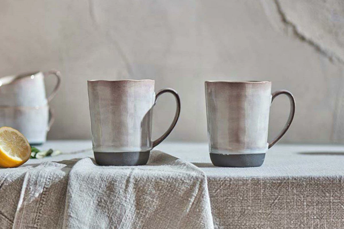 Edo Large Mug - Slate (Set Of 2) 3 Edo Large Mug - Slate (Set Of 2)