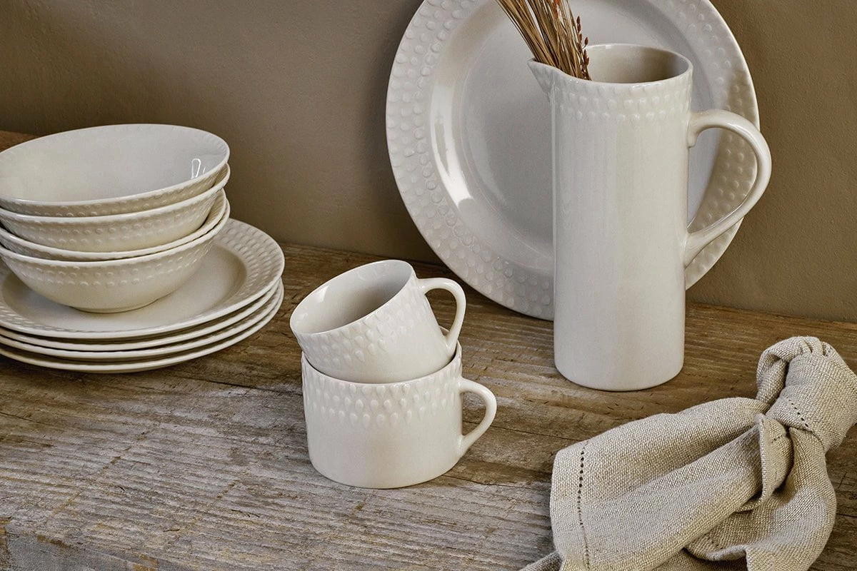 Ela Mug - Cream - Small (Set Of 2) 4 Ela Mug - Cream - Small (Set Of 2) - Image 2