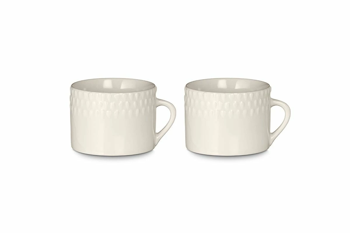 Ela Mug - Cream - Large (Set Of 2) 8 Ela Mug - Cream - Large (Set Of 2) - Image 6