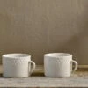Ela Mug - Cream - Large (Set Of 2) 2 Ela Mug - Cream - Large (Set Of 2) -furniture Sales Store nkuku ela mug cream large set of 2 5055672417040 32510087889072