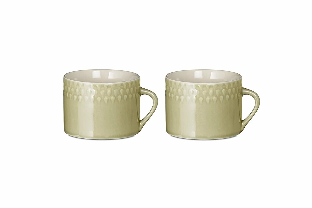 Ela Mug - Sage Green - Large (Set Of 2) 6 Ela Mug - Sage Green - Large (Set Of 2) - Image 4