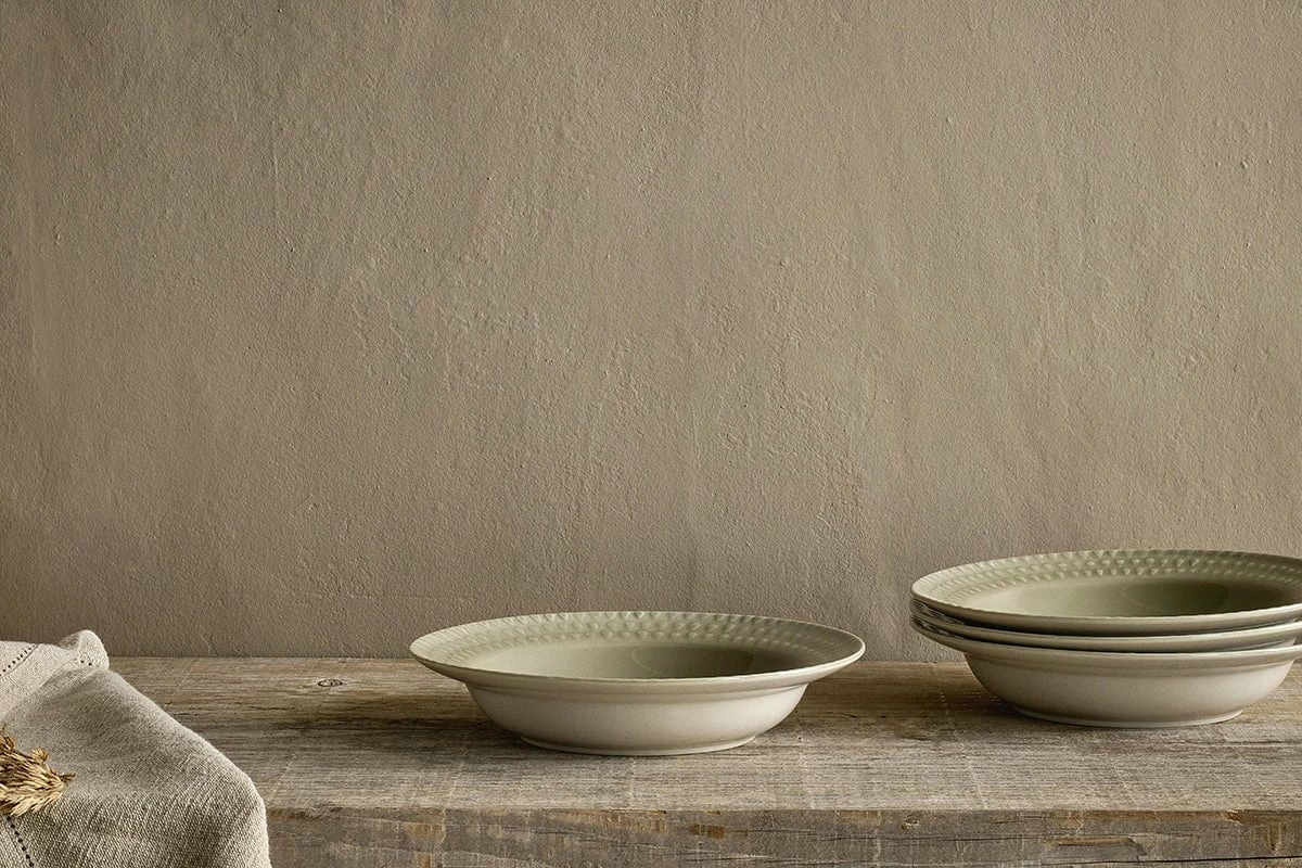 Ela Pasta Bowl - Sage Green 3 Ela Pasta Bowl - Sage Green