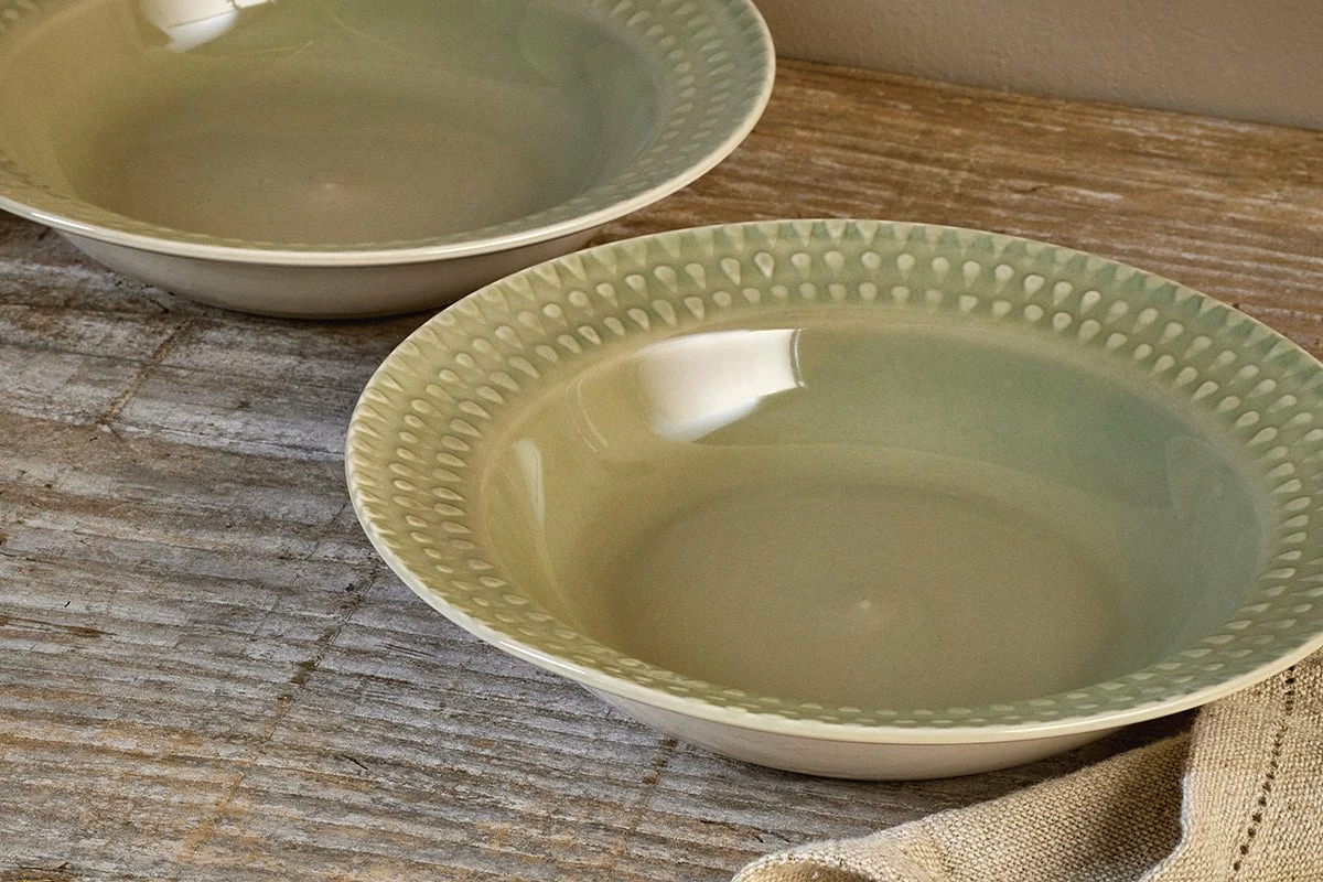 Ela Pasta Bowl - Sage Green 5 Ela Pasta Bowl - Sage Green - Image 3