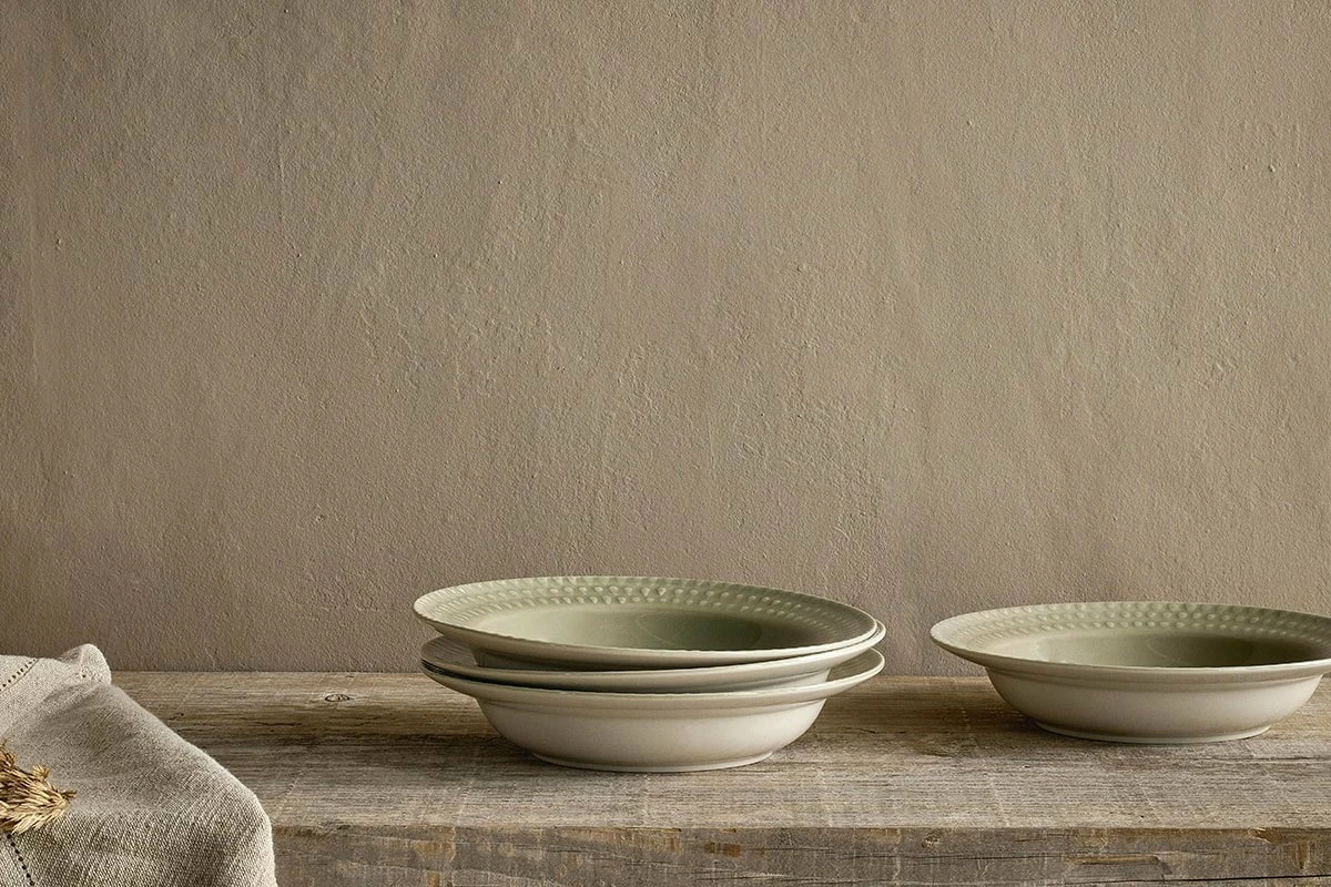 Ela Pasta Bowl - Sage Green 4 Ela Pasta Bowl - Sage Green - Image 2
