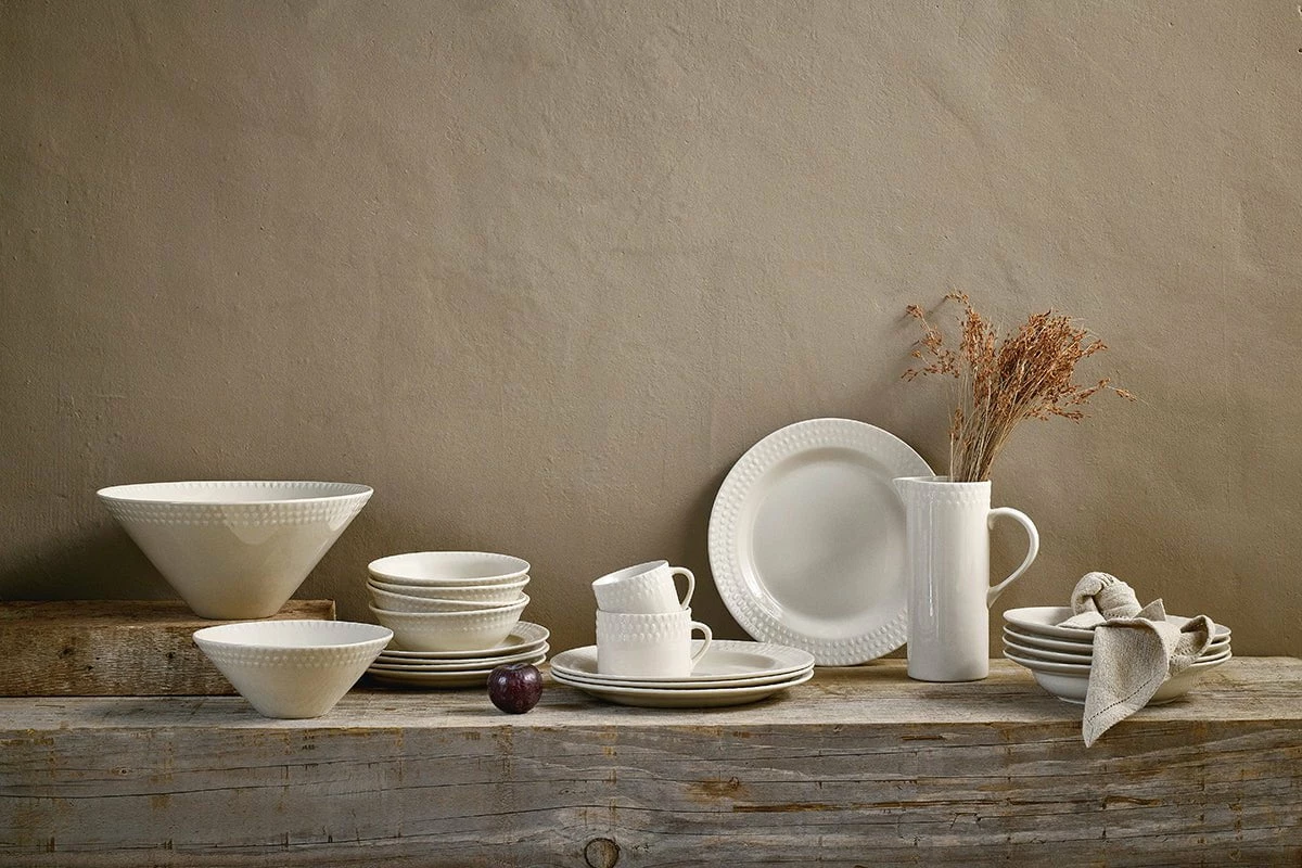 Ela Serving Bowl - Cream - Small 5 Ela Serving Bowl - Cream - Small - Image 3