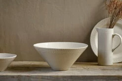 Ela Serving Bowl - Cream - Large