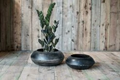 Endo Reclaimed Iron Ellipse Planter