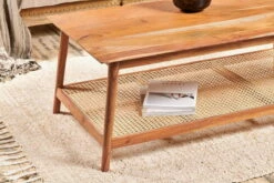 Erabar Acacia & Cane Coffee Table -furniture Sales Store nkuku erabar acacia cane coffee table 5055672417514 32810118152368