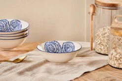 Eshani Ceramic Cereal Bowl - Indigo
