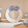 Eshani Ceramic Dinner Plate - Indigo -furniture Sales Store nkuku eshani dinner plate indigo 5055672420262 32810159734960