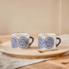 Eshani Ceramic Mug - Indigo - Large (Set Of 2) -furniture Sales Store nkuku eshani mug indigo large set of 2 5055672420231 32810163273904