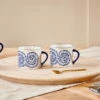 Eshani Ceramic Mug - Indigo - Small (Set Of 2) -furniture Sales Store nkuku eshani mug indigo small set of 2 5055672420224 32810164519088
