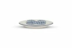 Eshani Ceramic Side Plate - Indigo -furniture Sales Store nkuku eshani side plate indigo 5055672420255 32810170253488