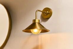 Galago Bathroom Wall Lamp - Antique Brass