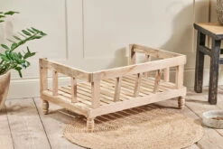 Hatira Mango Wood Pet Bed - Natural - Large 18 Hatira Mango Wood Pet Bed - Natural - Large -furniture Sales Store nkuku hatira mango wood pet bed natural large 5055672417972 32974560034992