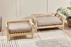 Hatira Mango Wood Pet Bed - Natural - Large 22 Hatira Mango Wood Pet Bed - Natural - Large -furniture Sales Store nkuku hatira mango wood pet bed natural large 5055672417972 32974560166064