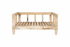 Hatira Mango Wood Pet Bed - Natural - Large 24 Hatira Mango Wood Pet Bed - Natural - Large -furniture Sales Store nkuku hatira mango wood pet bed natural large 5055672417972 32974560231600