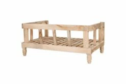 Hatira Mango Wood Pet Bed - Natural - Large 27 Hatira Mango Wood Pet Bed - Natural - Large -furniture Sales Store nkuku hatira mango wood pet bed natural large 5055672417972 32974560395440