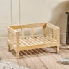 Hatira Mango Wood Pet Bed - Natural - Medium 1 Hatira Mango Wood Pet Bed - Natural - Medium -furniture Sales Store nkuku hatira mango wood pet bed natural medium 5 06e 12 32807239319728