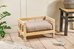 Hatira Mango Wood Pet Bed - Natural - Medium 15 Hatira Mango Wood Pet Bed - Natural - Medium -furniture Sales Store nkuku hatira mango wood pet bed natural medium 5 06e 12 32807239385264