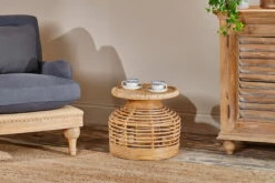 Hoian Rattan Side Table