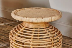 Hoian Rattan Side Table -furniture Sales Store nkuku hoian rattan side table 5055672417408 32810198007984