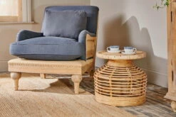 Hoian Rattan Side Table -furniture Sales Store nkuku hoian rattan side table 5055672417408 32810198040752