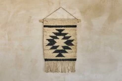 Hombi Hemp Wall Hanging - Aztec