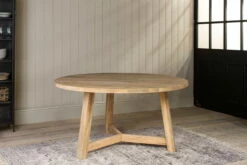 Indali Mango Wood Round Dining Table - Large 13 Indali Mango Wood Round Dining Table - Large -furniture Sales Store nkuku indali mango wood round dining table 5055672415350 31980646629552